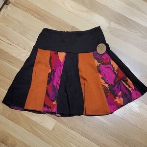 Colorful Women's Knit Skirt